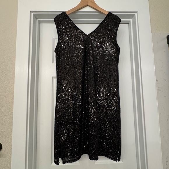 Nordstrom Macy's Muse Sequined Dress Party Women's - Picture 4 of 4